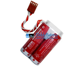 Batería para PLC ER1750 MD500N 50750-1018 ER17/50 4P-Plug [Batería de repuesto]